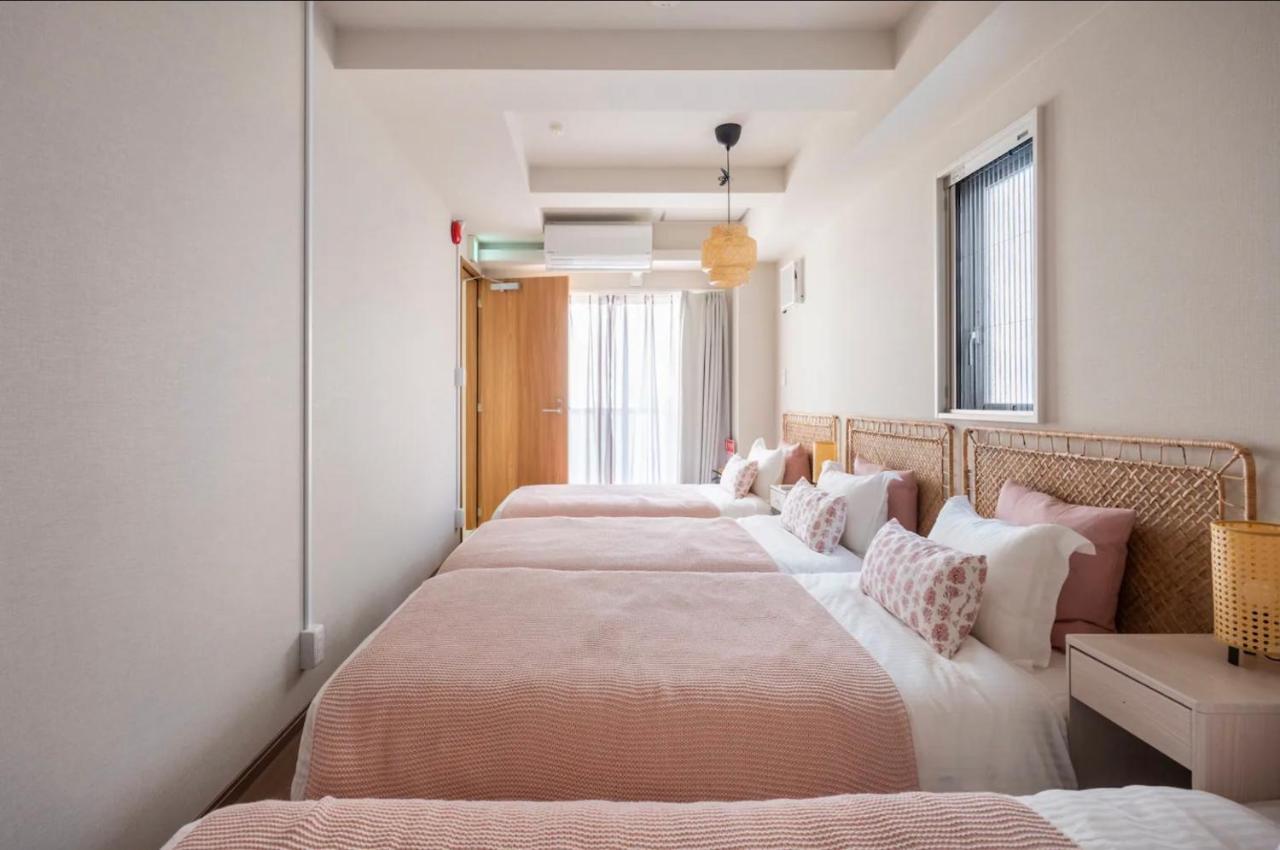 Ferienwohnung 上野駅徒歩５分シングルベッド４台＋布団２セット1Ldk Präfektur Tokio Exterior foto