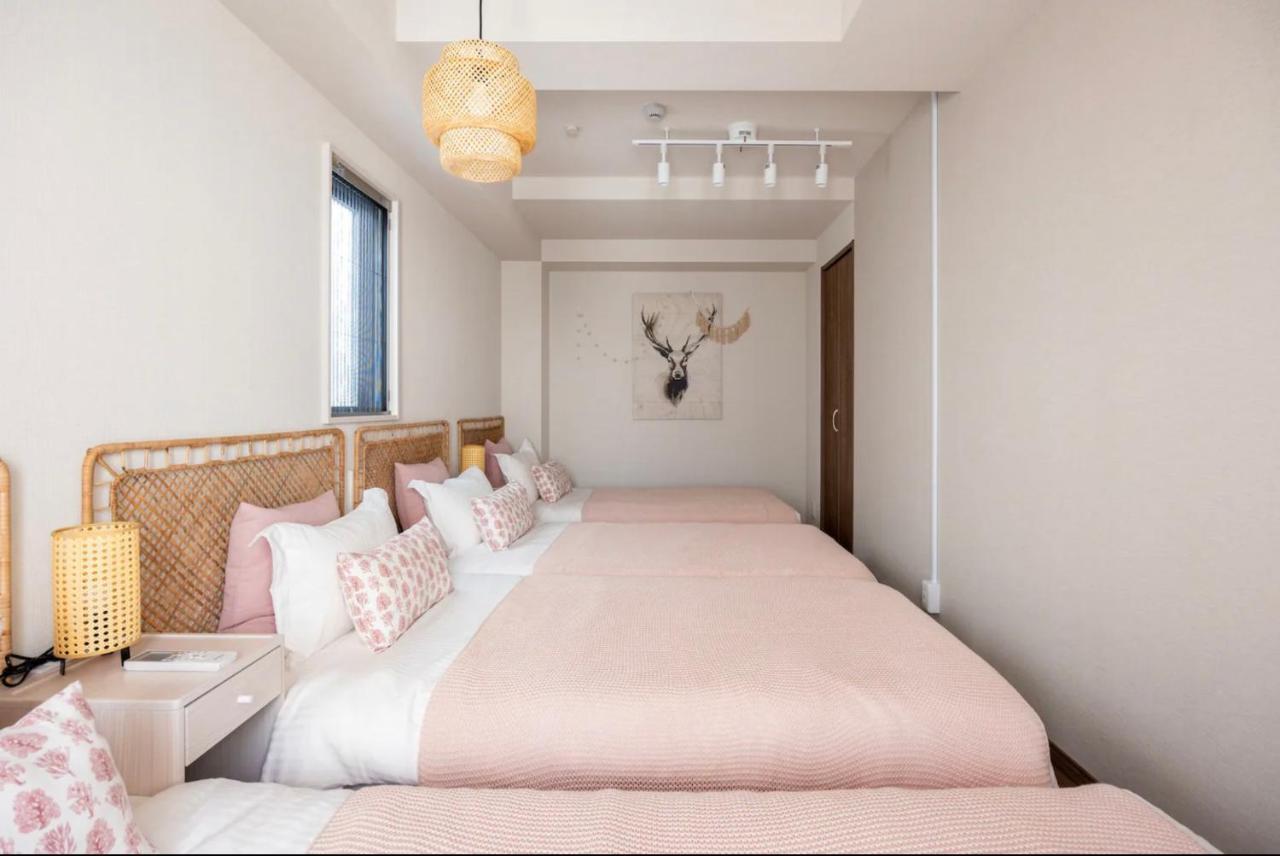 Ferienwohnung 上野駅徒歩５分シングルベッド４台＋布団２セット1Ldk Präfektur Tokio Exterior foto